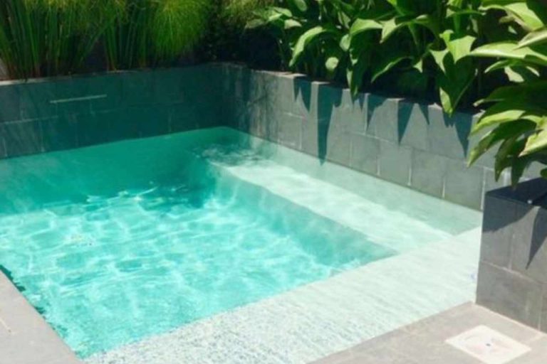 warm concrete plunge pool brisbane