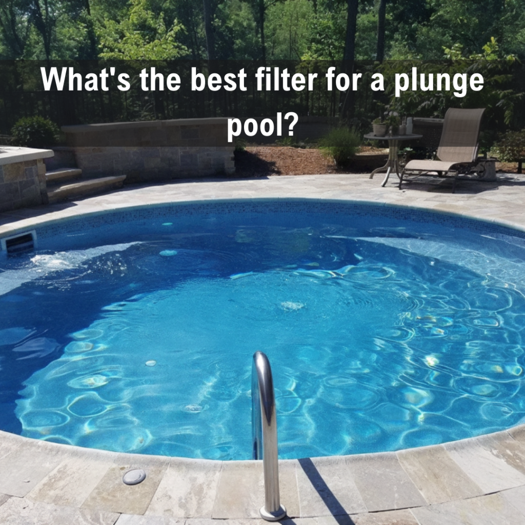 Whats the best filter for a plunge pool - What's the best filter for a plunge pool? by Plunge Pools Brisbane