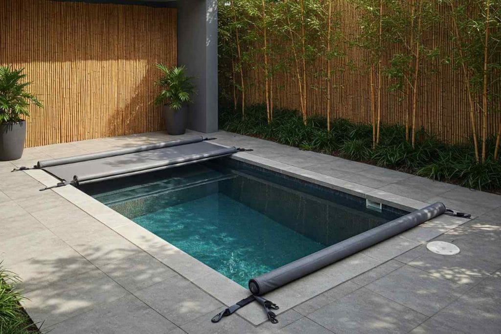 plunge pool with cover - How can I heat my plunge pool? by Plunge Pools Brisbane