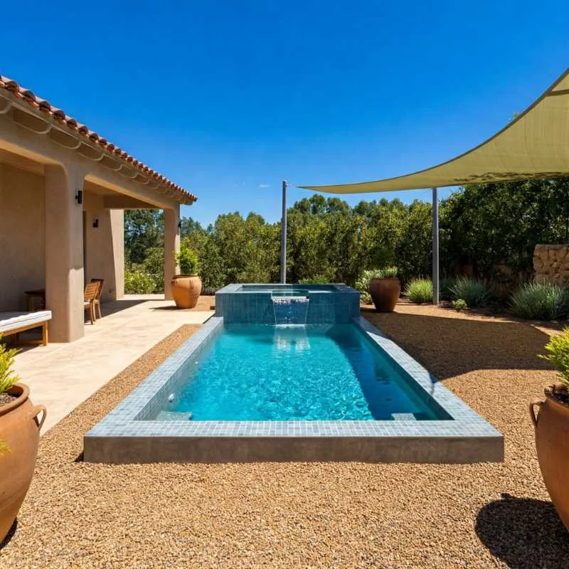 DIY budget plunge pool