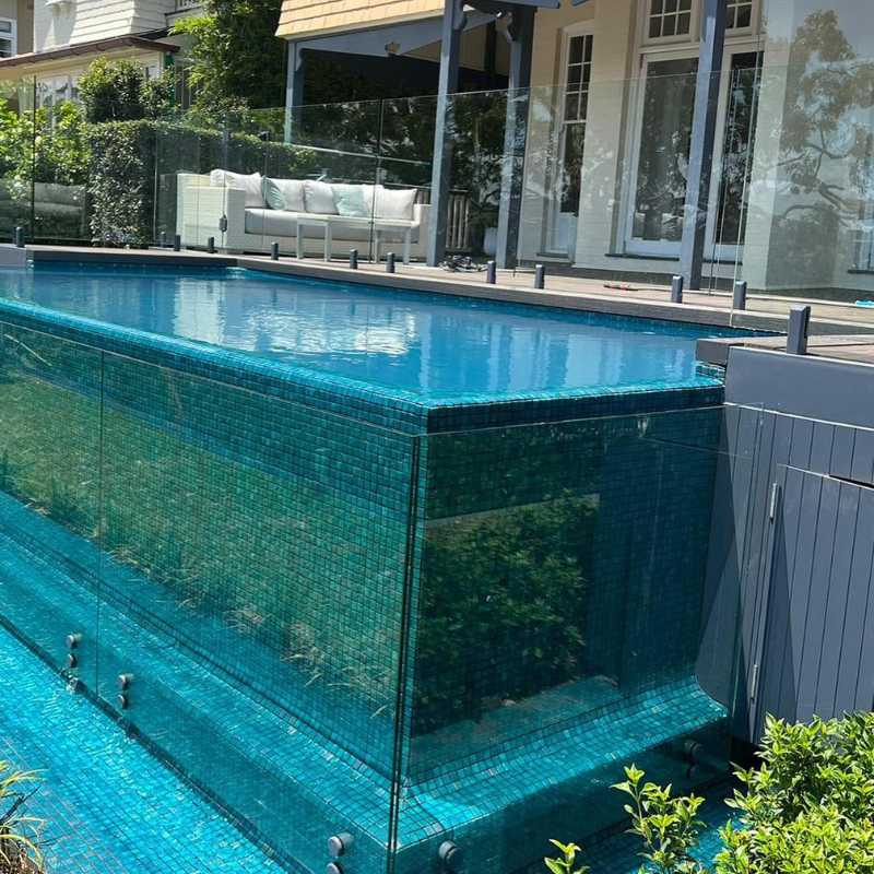 Rectangle plunge pool
