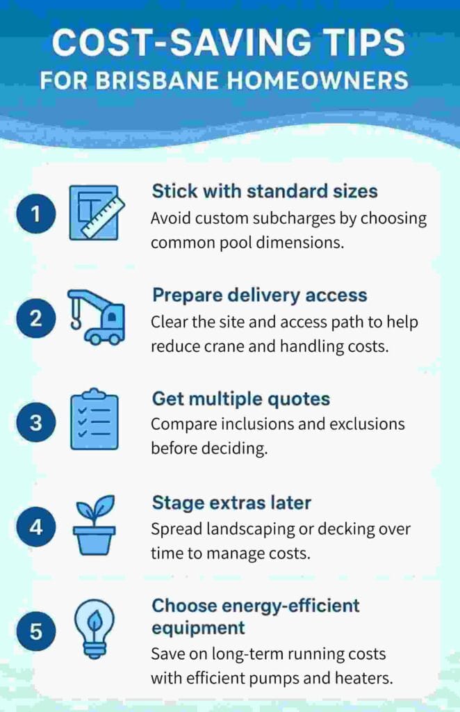 cost saving tips - precast plunge pool - How Much Does a Precast Plunge Pool Cost in Brisbane? by Plunge Pools Brisbane