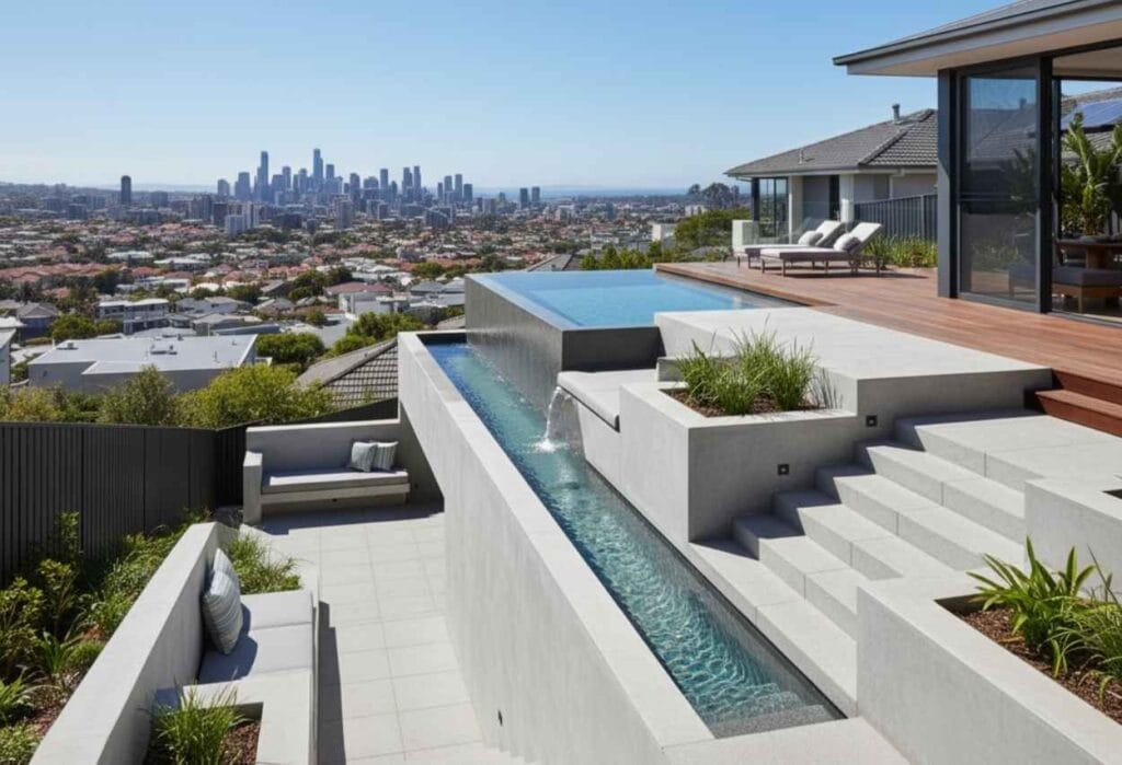 reinforced concrete - precast plunge pools - What to Consider When Installing Precast Plunge Pools on Sloped Sites by Plunge Pools Brisbane