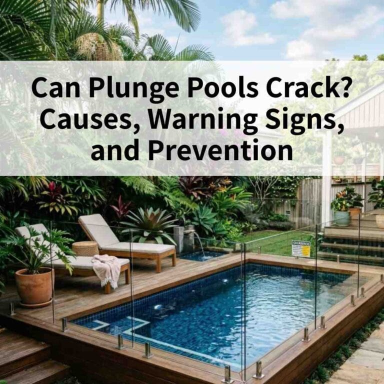 Can Plunge Pools Crack? Causes, Warning Signs, and Prevention