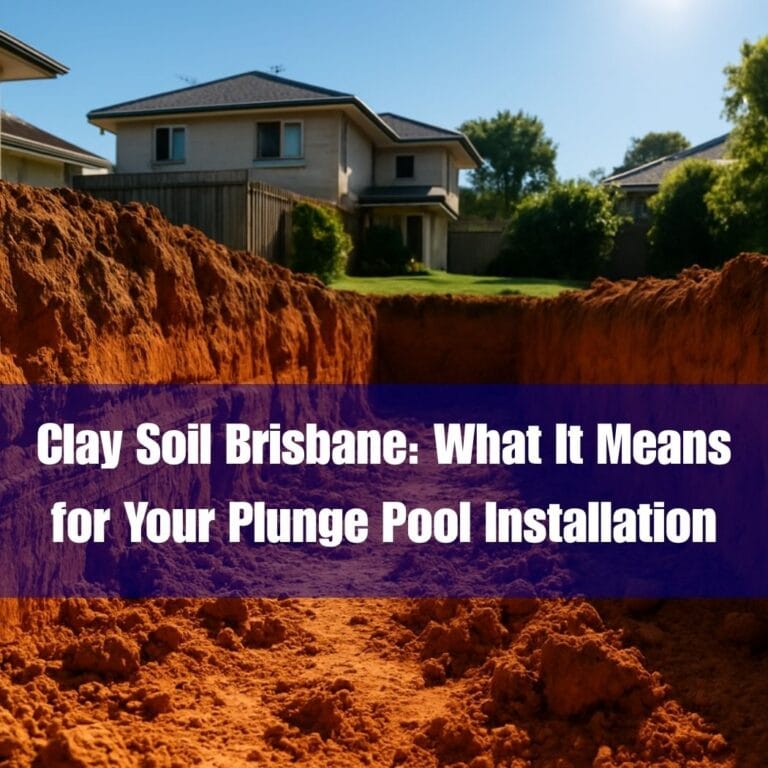 clay soil brisbane what it means for your plunge pool installation - plunge pools - Home by Plunge Pools Brisbane