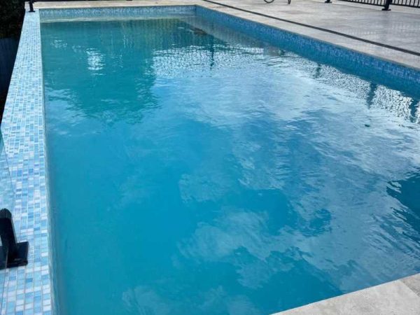 Rectangle inground plunge pool