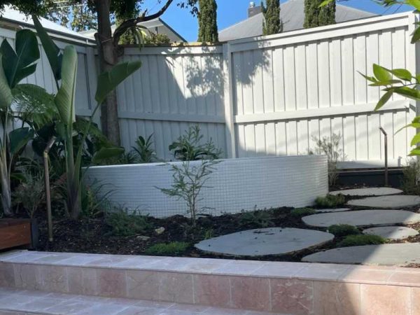 Semi above ground pools